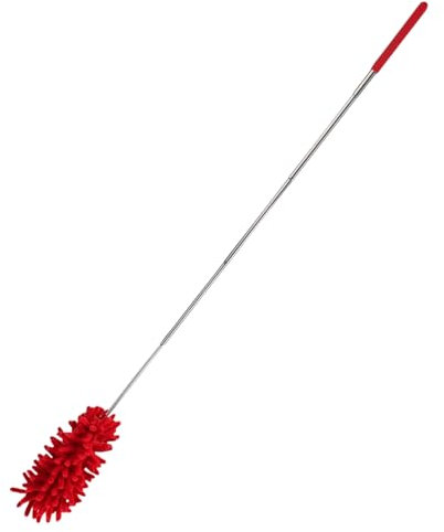 Westmark Plumero Extensible con Mango telescópico, Quita telarañas para Limpiar, Funda Lavable, Escoba telescópica para el Polvo – plástico, poliéster