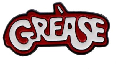 Piercing GREASE - Comédie Musicale - Pin Epinglette Broche en Métal Emaillé - Accessoire TEndance Vetement Sac Chaussure - 3.5 x 1.7 cm