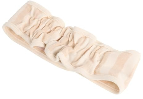 ibasenice Ceinture de Soutien pour Hernie Ombilicale Ceinture Abdominale Bébé Bande Élastique Ajustable en Coton pour -né