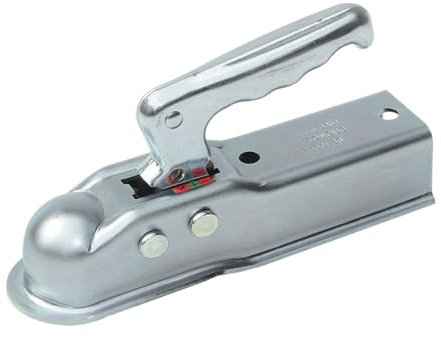 ZKLGS Enganche Remolque, El Acoplamiento del Enganche De StyleTrailer De 50MM Presionó El Acero For Las Piezas De La Caravana De La Cap 1500Kgs del Canal De 50MM para Caravanas y Remolques