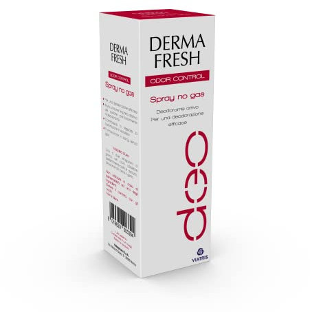 Dermafresh Odor Control, Deodorante Attivo Spray, Antiodore, No Gas, 100 ml