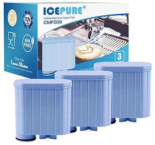 ICEPURE Filtro per macchina da caffè Compatibile Con Philips Aqua Clean/Saeco Aqua Clean/CA6903/10 CA6903/22 CA6903, 3 pezzi