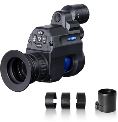 PARD Nachtsichtgerät. Nachtsicht Monokular mit abnehmbarem 940nm, 380 Yards Reichweite, IP67 wasserdicht & WLAN – Ideal für Wildbeobachtung und Observation. NV007V2 Pro-940nm