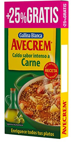Gallina Blanca, Avecrem, Brodo di Carne, Classico, 10 Dadi