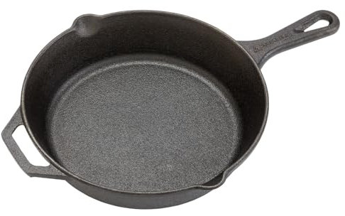 Groenberg Gusseisen Pfanne Hekla Bratpfanne Grillpfanne Pfanne Griff Rund 25 cm