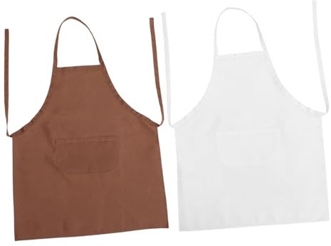 ABOOFAN 2St Schürze bags tütchen the cook grillschrank bars kneipe pub Kochbedarf Küchenwaren Lätzchen Schutz für Kochkleidung Kochschutz Camping Geschenk Arbeit Polyester