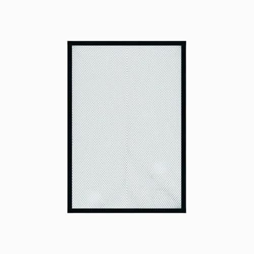 Cachpib Red magnética para acuario, protección contra saltos, cubierta para pecera, tapa de pecera, cubierta superior para evitar que los peces salten hacia fuera, color negro, 50 x 30 cm
