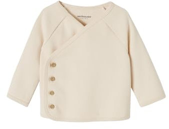 Vertbaudet Baby Wickeljacke aus RIPP Oeko-Tex vanille 62