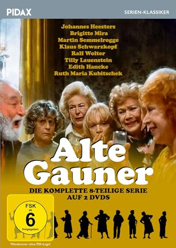 Alte Gauner / Die komplette 8-teilige Serie mit erstklassiger Besetzung (Pidax Serien-Klassiker) [2 DVDs]