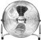 Kuyal Floor Fan, Adjustable Heavy Duty 3 Speed Floor Standing Cooling Fan, Pedestal Fans 12'' for Home, Garage, Gym and Office, Chrome…