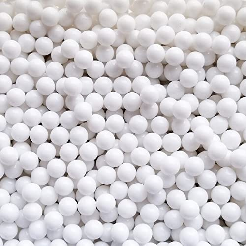 PNJB, High Grade 0.20g BB Pellets Biodegradable Plastic Shooting Firing Balls for Airsoft Gun, Highly Polished Shooting Pellets (Pack of 1, 1000 Bullets) (Plain White)