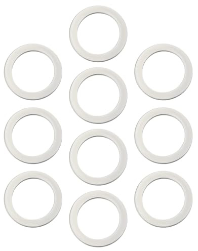 VGOL 10 st ersättningsring cirkula sågblad reducering ring 16 mm reduceringsring för cirkulära sågblad skärskivor 22,2 x 16 x 1,1 mm silver