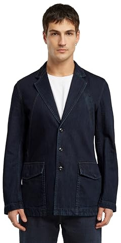 G-STAR A- Line Blazer, Multicolore (Worn in Arctic Blue D26890-d536-h459), L Uomo