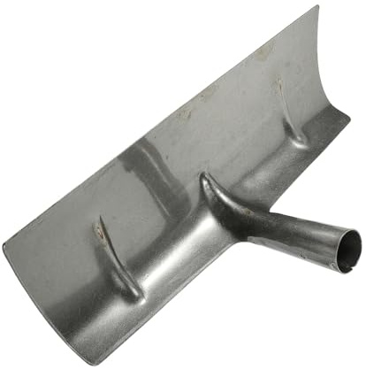 SHINEOFI Pala Manuale Per Letame 40 Cm Per Pulizia Gabbia Bestiame e Spalatura Terra, Leggera e Comoda Per Uso Domestico