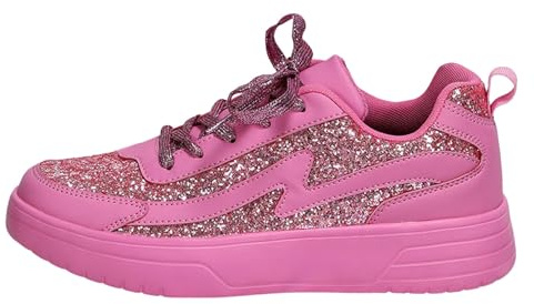 con. Glitter Scarpe con Paillettes Scarpe da Ginnastica Donna Invernali Brillanti Argento Calzature Rosse Bianche Sneakers Colorate Glitterate Sportive Basculanti Platform Nere 40 Beige Inverno