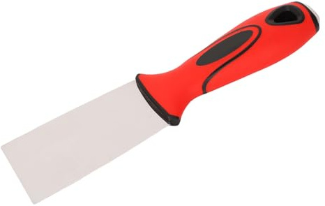 Topiky Raspador de Masilla de Acero Inoxidable, Herramienta de Reparación de Paneles de Yeso de 2 Pulgadas con Suave de Cabeza de Martillo, Raspador de Pintura de Metal para Quitar Papel Tapiz,