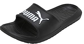 PUMA Unisex Divecat V2 Slide Sandal, Black, 11 UK