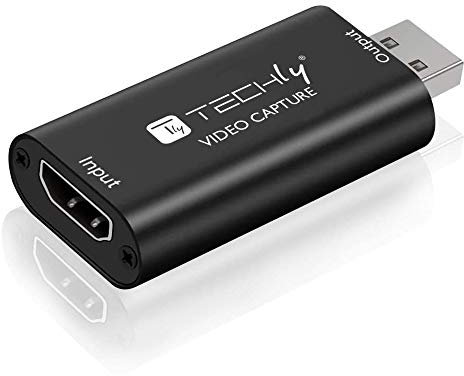 Techly 361919 Scheda di Acquisizione Video HDMI 1080P Portatile Nero