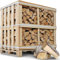 holz4home® 450 - 500 Kg Ofenfertiges Brennholz Birke Kammergetrocknet 25 Cm Holzscheite 1rm / 1,6 Srm | Für Kamin Ofen Grill Feuerschale Smoker Bbq Dutch Oven | Kaminholz Feuerholz Mischholz
