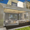 Klare Rollo-Jalousien für Terrassentüren und Heimbürofenster, wasserdichter, transparenter Rollvorhang für den Außenbereich, für Carport, Pergola, Garage, Kinderzimmer, Balkon (Größe: 120 x