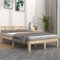 ARKEM Massivholzbett 140x190 cm Bettgestell Holzbett Bed Frame Massivholzbett Bett Holz Bettrahmen
