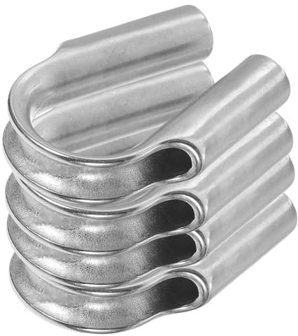 OUNONA 4piezas Herramienta De Prensado Casquillos Guardacabos De Cable Acero Inoxidable Fácil Instalación