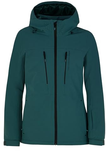 Protest PRTBEVERLY Women's Ski and Snowboard Jacket, Rainstorm Blue, 8