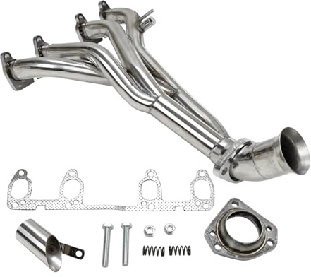 Tubo Escape Silenciador Para 1985-1998 para VW para Golf II III Mk2 Mk3 para GTI para Jetta 8V 1.8L 2.0L cabezales de colector de escape de carrera