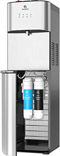 Avalon Self Cleaning Bottleless Water Cooler Water Dispenser - 3 Temperature Settings - Hot, Cold & Room Water, Durable Stainless Steel Cabinet, NSF Certified Filter- UL Listed