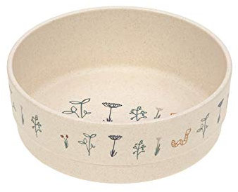LÄSSIG Kinder Schüssel Schälchen Kindergeschirr ohne Melamin, BPA-frei, für Spülmaschine und Mikrowelle/Bowl Garden Explorer