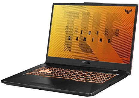 ASUS TUF Gaming F17 Gaming Laptop, 17.3 Inch FHD IPS Type Display, Intel Core i5-10300H, GeForce GTX 1650 Ti, 8GB DDR4, 512GB PCIe SSD, RGB Keyboard, Windows 10, Bonfire Black, FX706LI-RS53