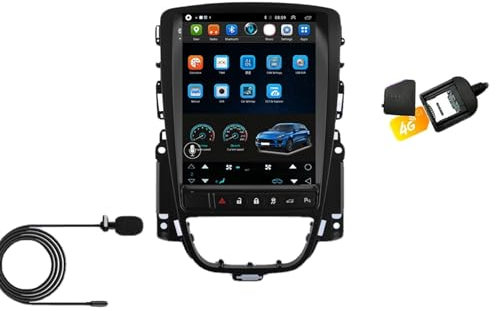 JINFOLI Auto Android 10 Multimedia Radio Player Astra J Verano 2009 2010 2011 2012-2015 Navigazione Gps 2din Stereo Video 4G WIFI Impianto audio stereo per auto(4G-8C 2G-32G MIC)