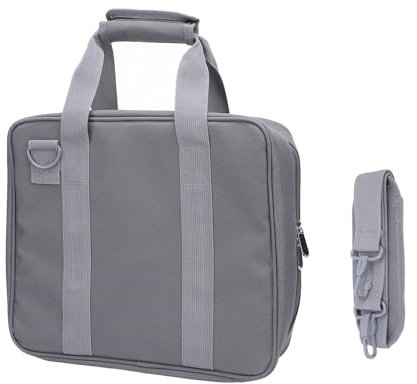 SIXRUN Borsa Leggera per Il Trasporto di Una Mini Parabola Satellitare con Molto Spazio per i Viaggi in Campeggio in Adatto per Mini Adattatore, Cavo e Set di Installazione