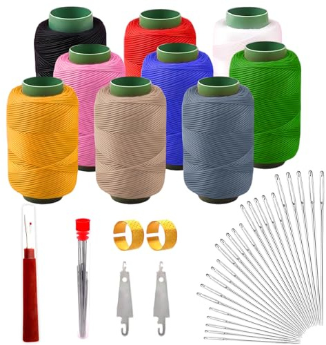 40PCS Sewing Kit, Needle Threaders, Multi-Purpose Needle and Thread Kit with Sewing Accessories, Complete Sewing Kits for Mending and Repairs