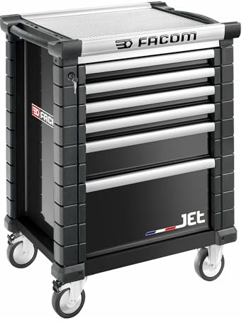 Facom Werkzeugwagen, Schwarz, 3 Module