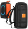 OURHZTB Lautsprecher-Tragetasche, tragbarer Reiserucksack für JBL PARTYBOX 320 Bluetooth-Lautsprecher-Zubehör, schützende Lautsprecher-Aufbewahrungstasche, Tragetasche (schwarz)