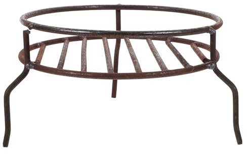 SEWOART Camping-topfständer Wok-Gestell Robustes Eisen Hitzebeständig Für Kochen Im Freien