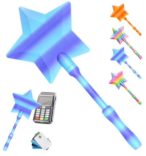 Baguette Magique Carte, Baguettes Imprimée en 3D Taps to Pay (Purple) | pour Enfantt, Fan De Cosplay
