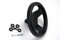 Rolly Toys Lenkrad für Tretfahrzeuge (Zubehör für rollyFarmtracs, rollyX-Tracs und rollyUnimogs, schwarzes Lenkrad, Steuerrad) X38600001580, Large, Schwarz