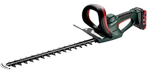 METABO 600463800 - Cortasetos a batería 18V 2x 4,0 Ah LiHD AHS 18-55 V Longitud corte 53 cm