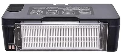 Ersatzteil 2-in-1-Staubbehälter mit Wassertank, kompatibel mit Xiaomi Robot Vacuum Mop 2S 3C XMSTJQR2S STYTJ02YM, Ersatzteile for Roboterstaubsauger