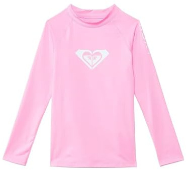 Roxy Rashguard à Manches Longues pour Fille, Prism Pink 241, 3