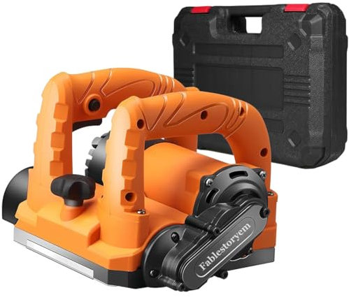 XUXIAO Pialla elettrica per pareti, Impugnatura Doppia ergonomica e Confortevole, profondità Regolabile da 0 a 4 mm, per la ristrutturazione di Vecchi muri,5800W