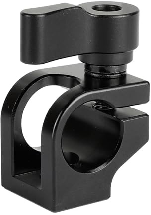 Pince de serrage en métal 15 mm pour appareil photo avec trou de vis 1/4-20