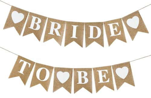 Bride to Be Banderole,Guirnalda,Bride to Be Banner Decoration,Vintage Boda,Decoración Banderola para EVJF Party Boda