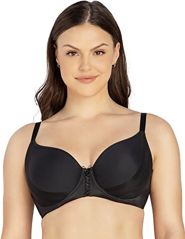 PARFAIT Shea P6061 Women's Spacer T-Shirt Full Busted Bra-Black-40G