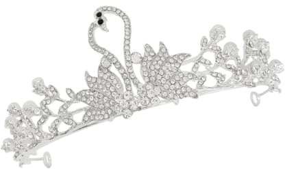 VALICLUD Diadème Élégant Petite Fille Strass Couronne Légère Alliage pour Anniversaire Accessoire Photo Bébé Bandeau Décoratif pour Fête Garçon et Filles