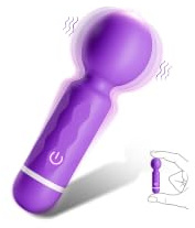 Vibromasseur Femme Mini 360° Flexible, Bullet Vibrant