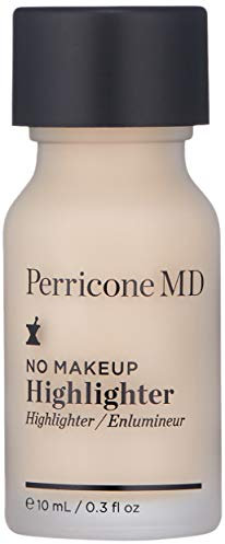 Perricone MD No Makeup Highlighter - 10 ml - Dewy Liquid-Gel Highlighter Serum – Lightweight, Improves Dullness & Discoloration, Fragrance-Free, Vegan & Cruelty-Free