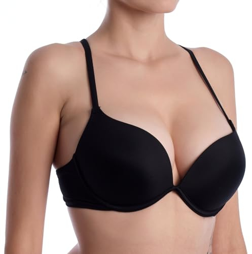 LORMAR Reggiseno Push up con Coppe Preformate e Graduate Art. Miranda